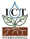 ict color logo with text